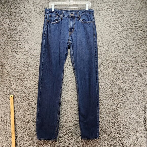 Old Navy Jeans Mens 34x38 Blue Straight Leg 100% Cotton - Picture 1 of 12